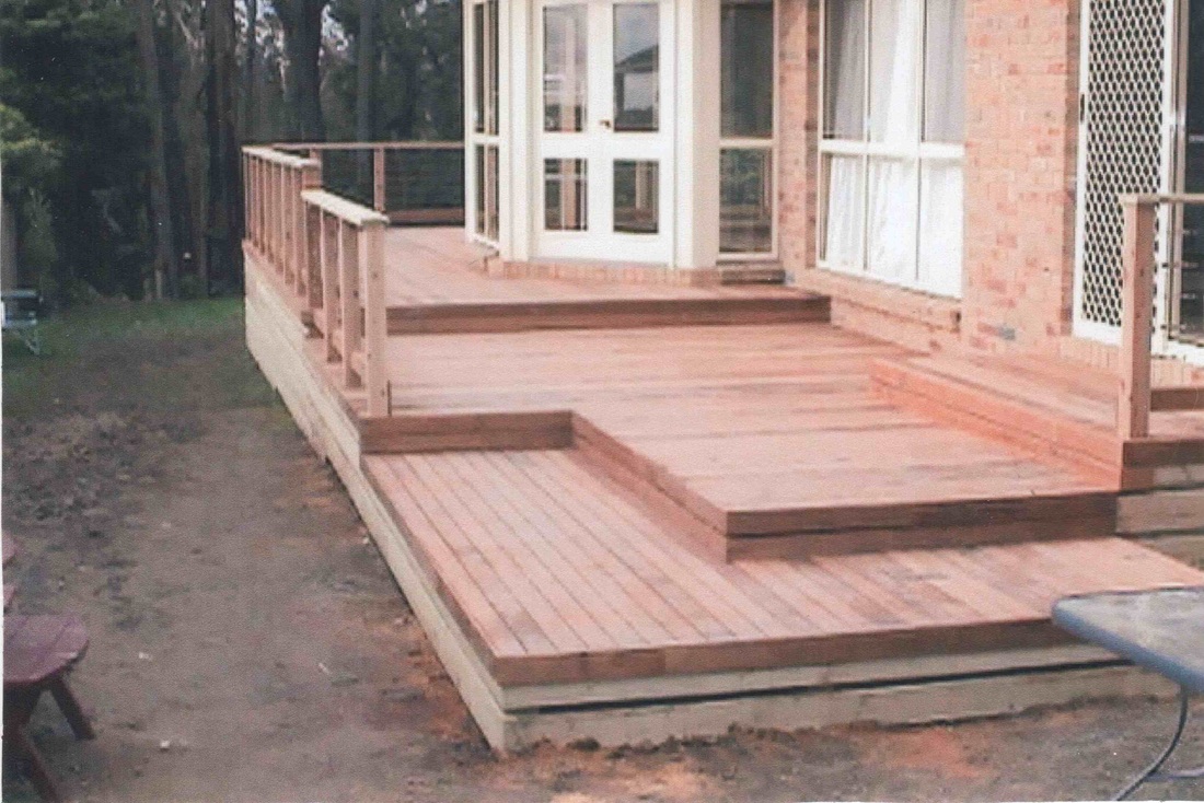 Melbourne Deck Builders, Timber Decking Now - The Basin 2003