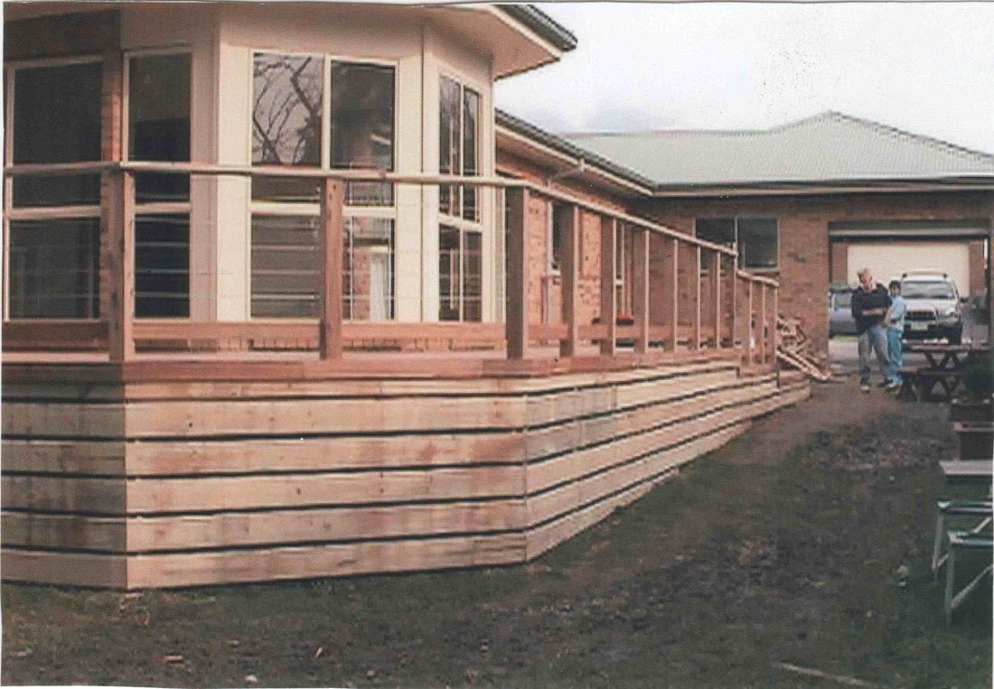 Melbourne Deck Builders, Timber Decking Now - The Basin 2003