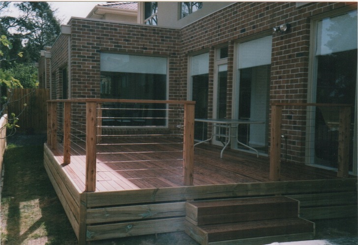 Timber Decking Project - Luxury Townhouse Heathmont - Timber Decking Now