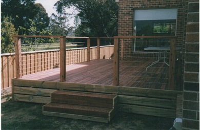 Timber Decking Project - Luxury Townhouse Heathmont - Timber Decking Now